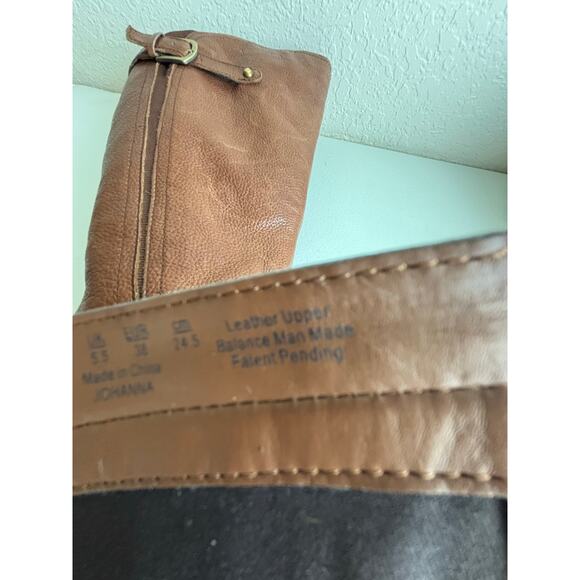 Naturalizer Johanna Brown Leather Knee High Riding Boots Wide Shaft Size 7.5 - Picture 12 of 12